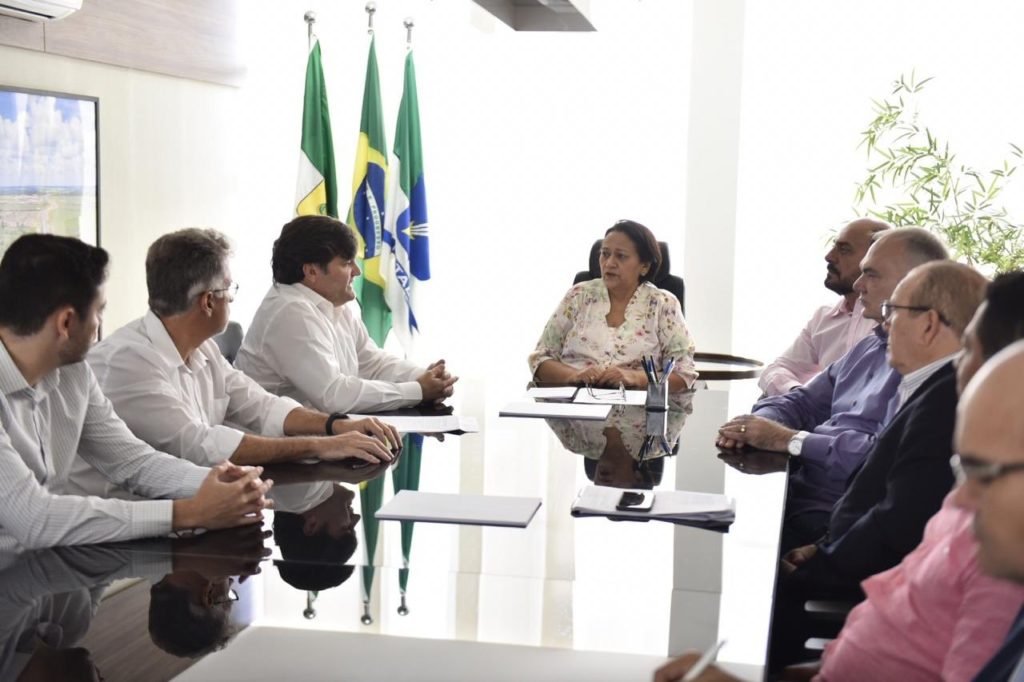 Governadora recebe direção do grupo Inframérica