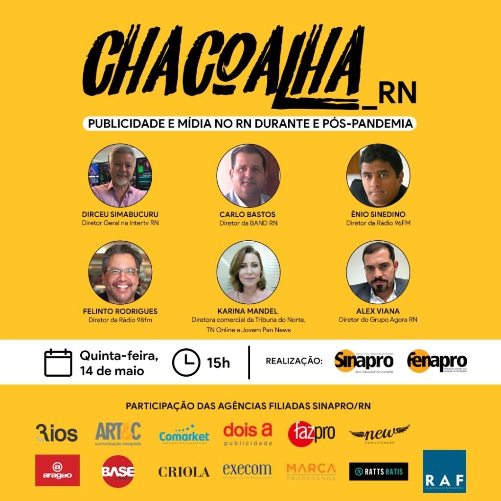 Indústria da Comunicação do RN debate crise no projeto “Chacoalha”