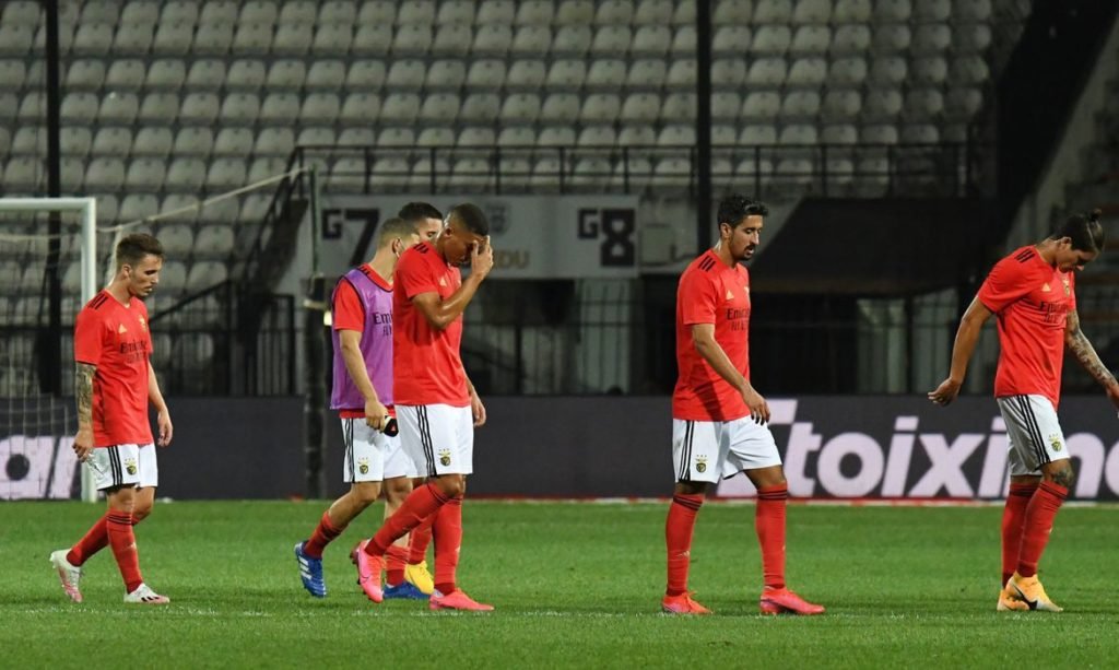 Benfica de Jorge Jesus é eliminado da Liga dos Campeões