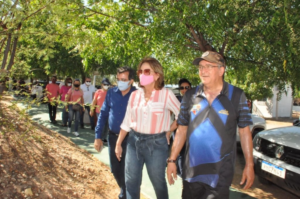 Rosalba e Jorge do Rosário iniciam campanha em Mossoró