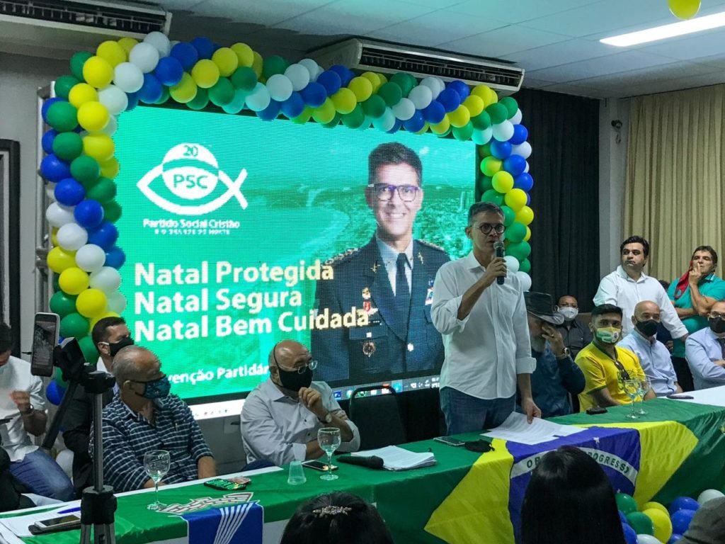 Coronel Azevedo será o candidato do PSC a prefeito de Natal