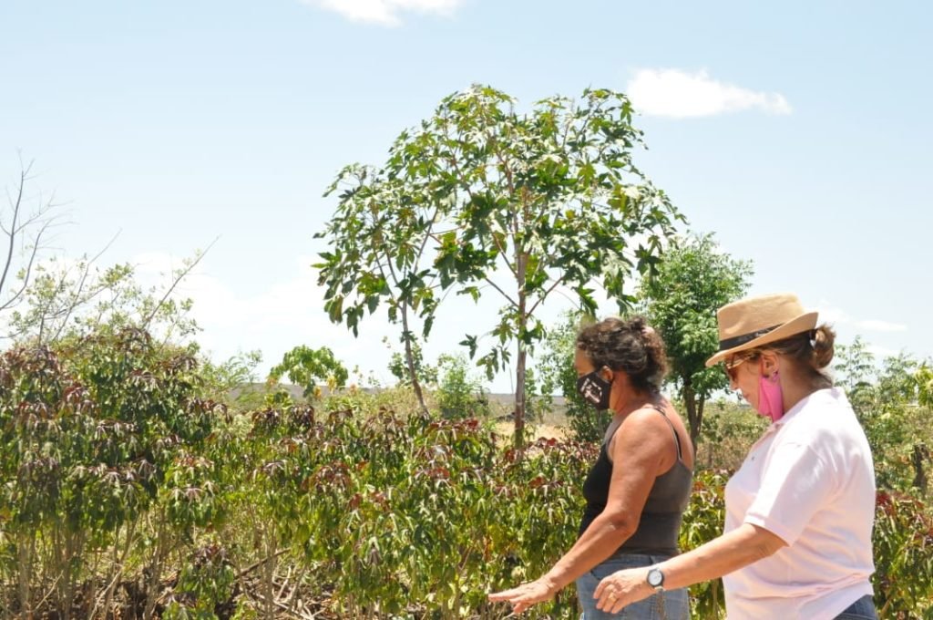 Rosalba visita a Zona Rural de Mossoró