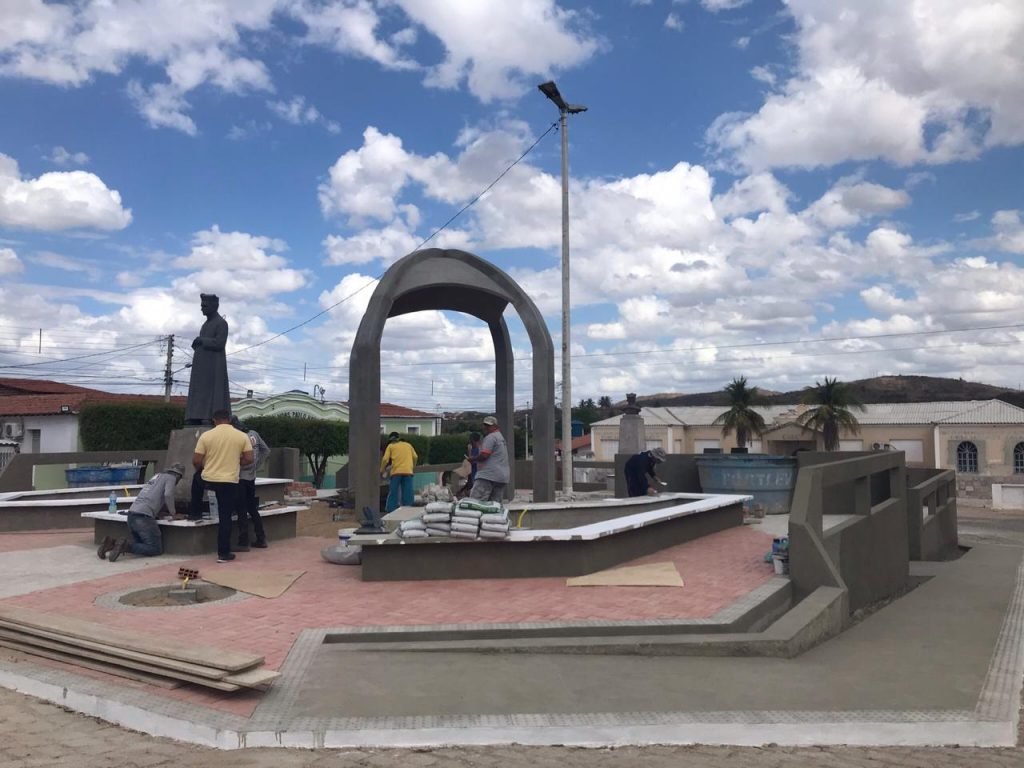 Praça Monsenhor Paulo Herôncio, em Currais Novos, será inaugurada no dia 3 de janeiro