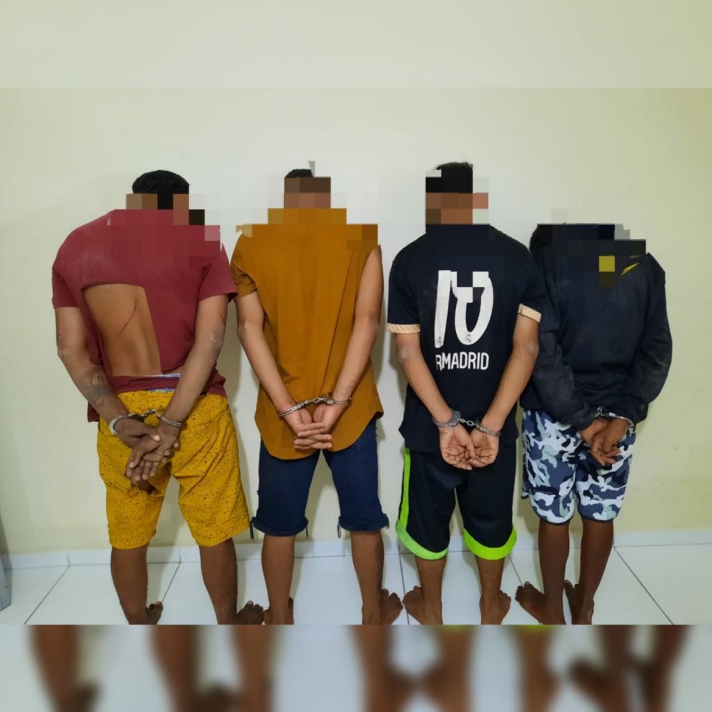 PM prende em flagrante mais uma quadrilha especializada em assaltos a propriedades na zona rural de Nova Cruz e na Paraíba