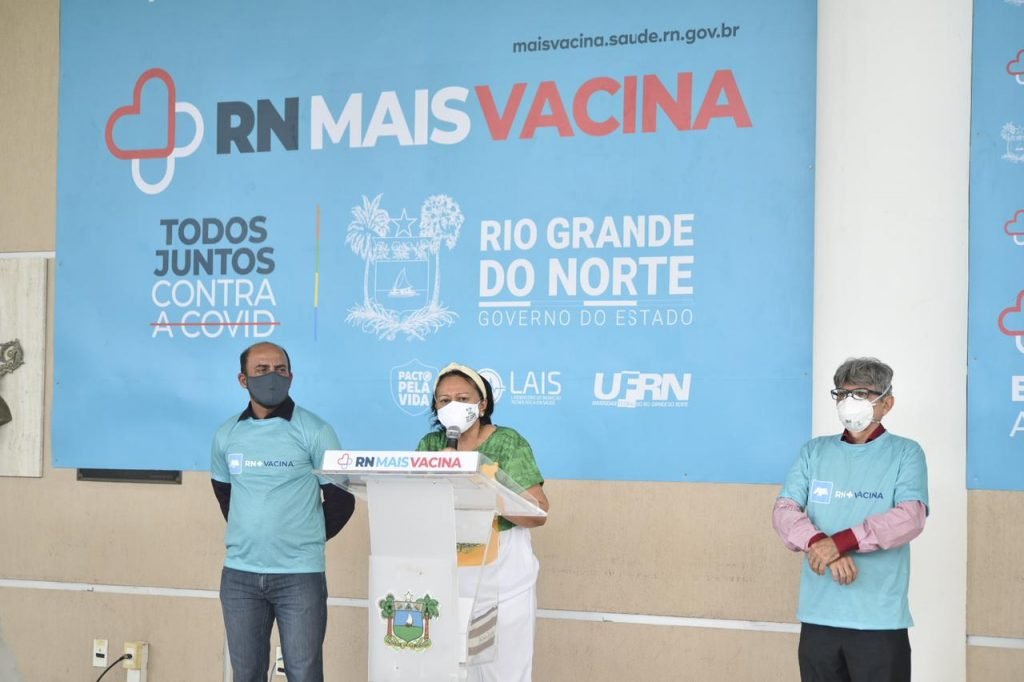Governo lança campanha de vacinação contra a Covid-19 no RN