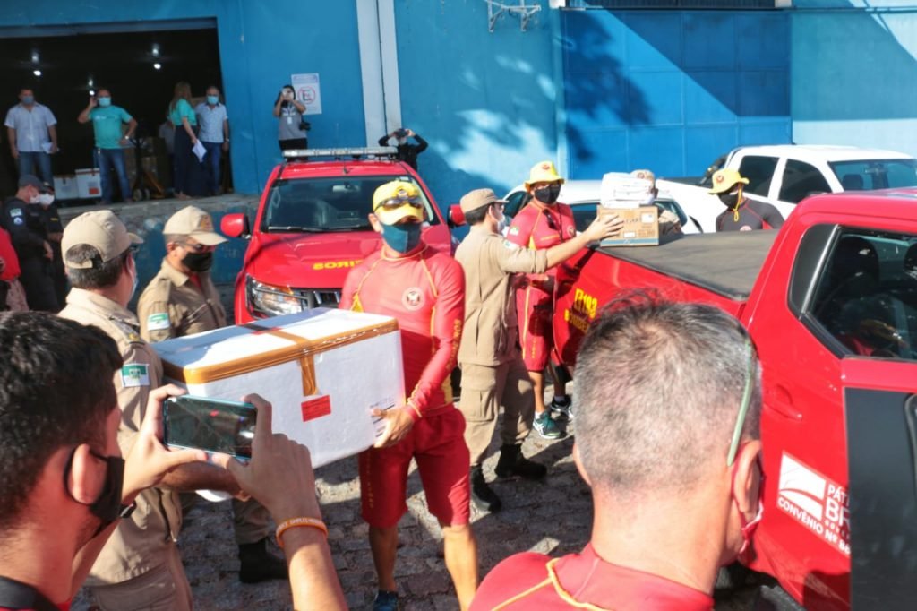 Governo prossegue com distribuição das vacinas contra a Covid-19 para todo o RN