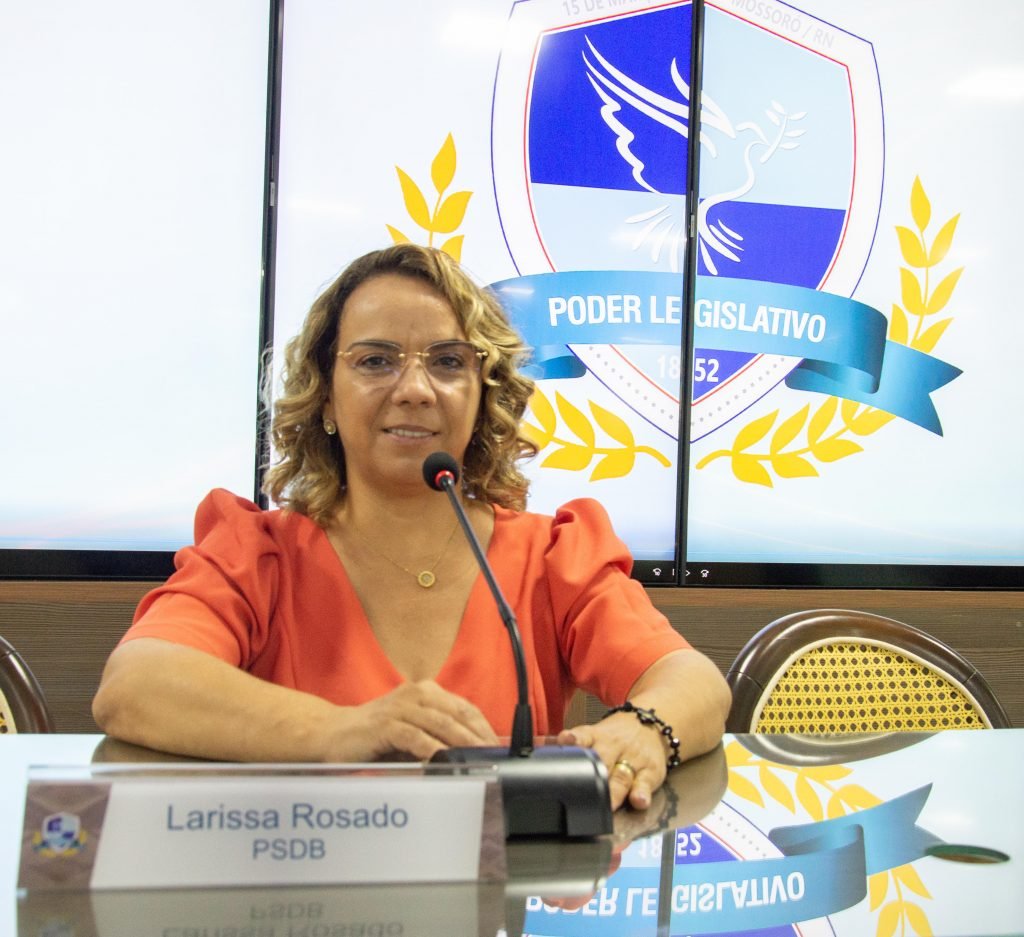 Larissa é a nova líder da Oposição na Câmara Municipal de Mossoró