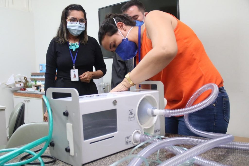 Hospital Giselda Trigueiro recebe novos respiradores