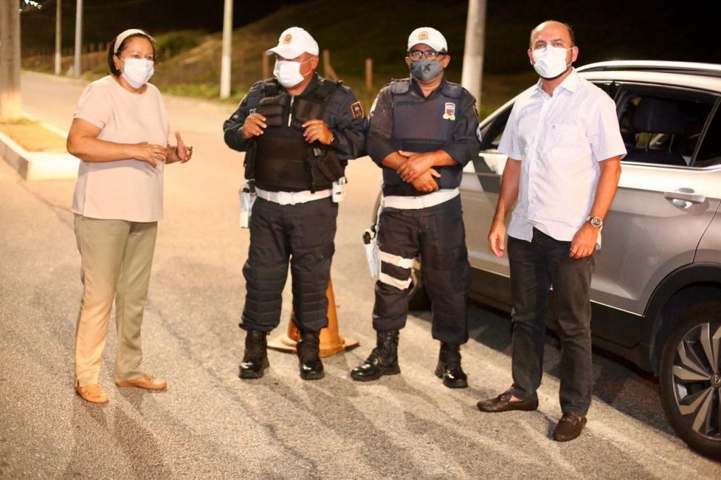 Forças integradas de segurança fiscalizam toque de recolher