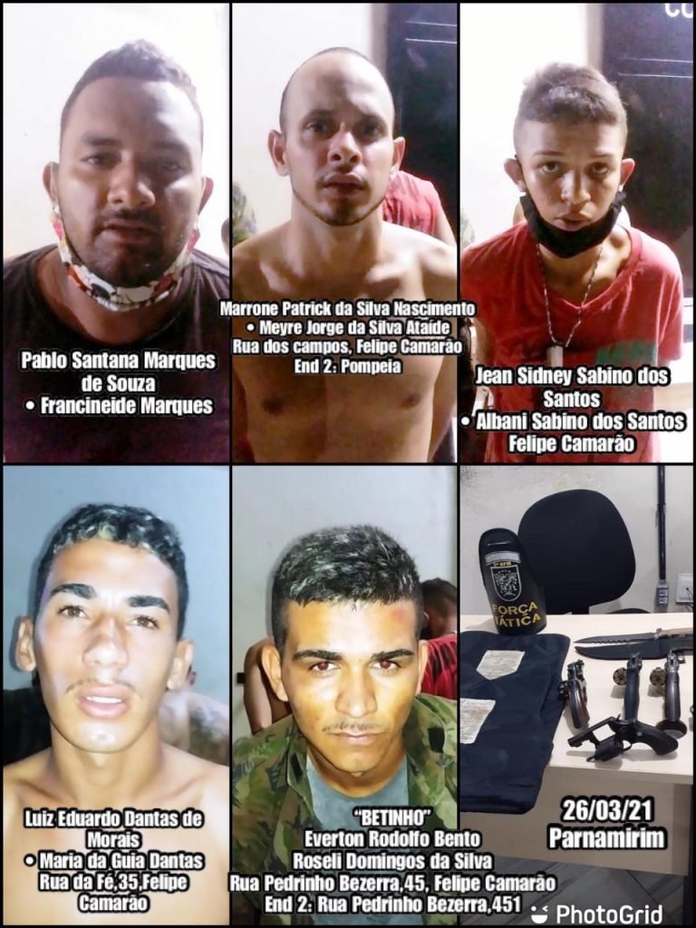 3° Batalhão da PM efetua prisão de perigosa e violenta quadrilha que praticava arrastões no litoral Sul