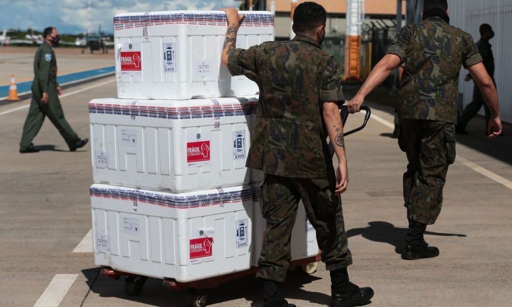 Ministério da Saúde distribui nesta quinta aos Estados mais 5,7 milhões de vacinas