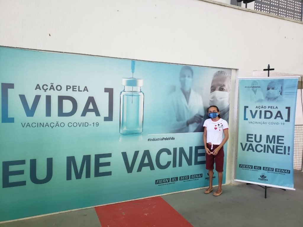 Ação pela Vida: SESI-Mossoró vacina pacientes renais crônicos contra a Covid-19