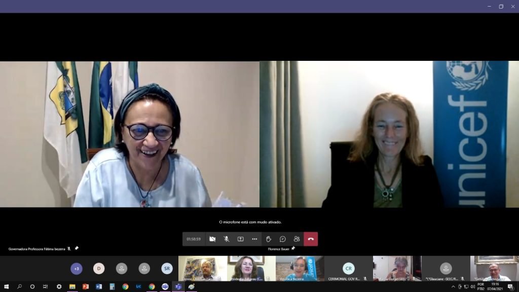 Unicef sugere que boas práticas educacionais do RN sejam compartilhadas com outros estados