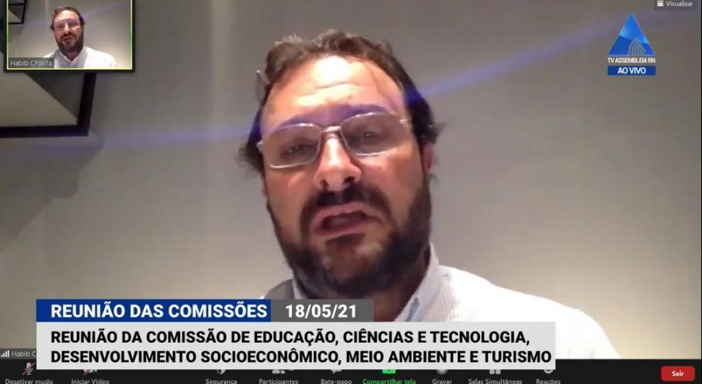 Em reunião na Assembleia Legislativa, Presidente do SHRBS-RN alerta para crise em todo o turismo do RN