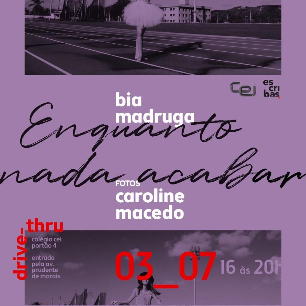 Escribas Editora promove lançamento triplo seguro em sistema drive-thru