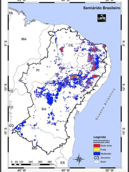 Mudança do clima acelera criação de deserto do tamanho da Inglaterra no Nordeste