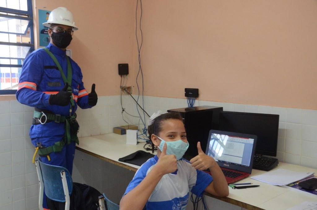 Escolas da rede pública de São Gonçalo recebem ações do programa Educação Conectada