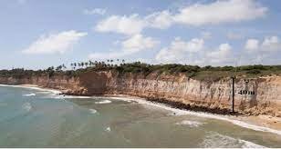 Pipa e Tabatinga: projeto identifica riscos nas falésias do Litoral Sul