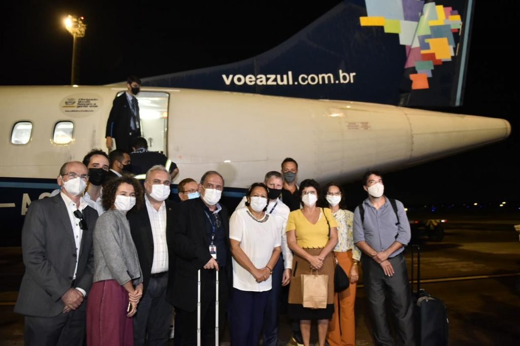 Governo do RN e Azul celebram retomada do turismo com voo inaugural Mossoró/Natal