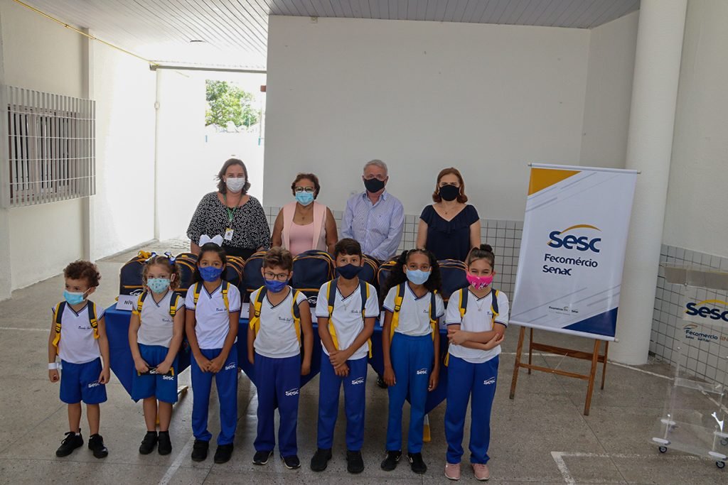 Sesc RN doa material escolar para 780 alunos da capital e interior