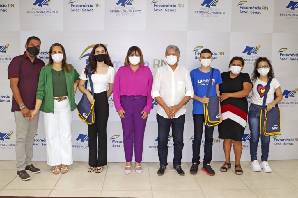 Alunos potiguares são aprovados em seleção para a Escola Sesc de Ensino Médio no RJ