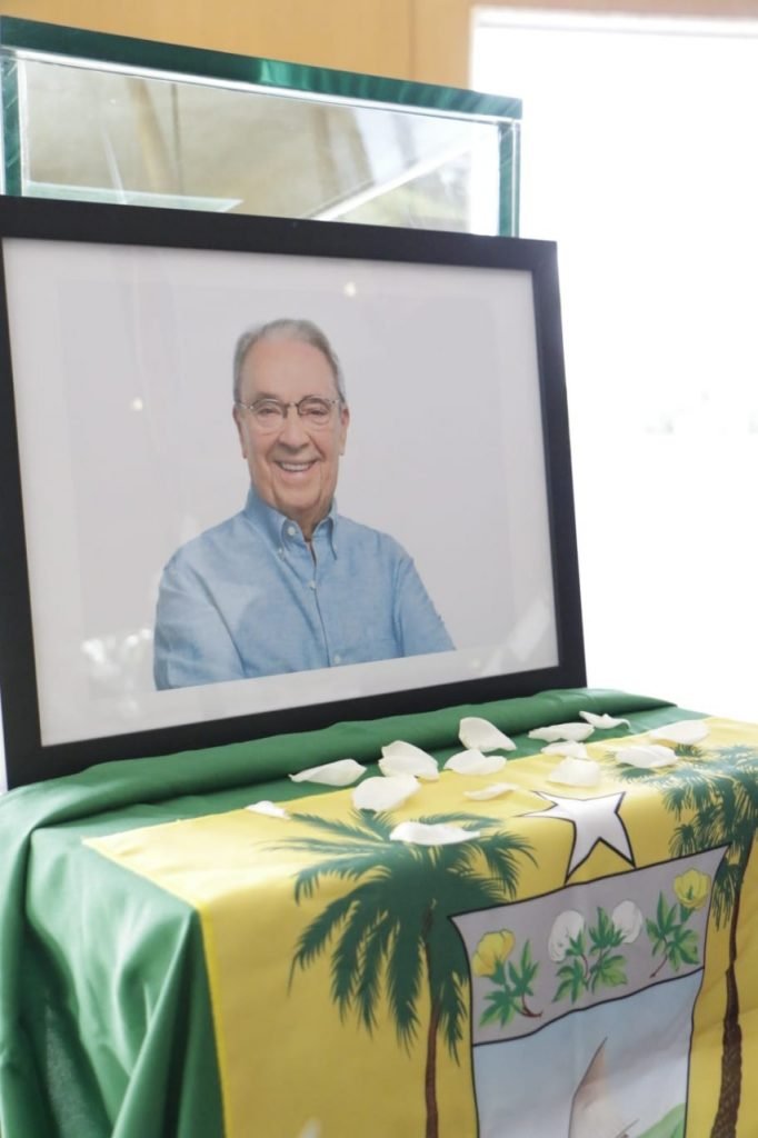 Governo do RN concede honras de chefe de Estado a Geraldo Melo