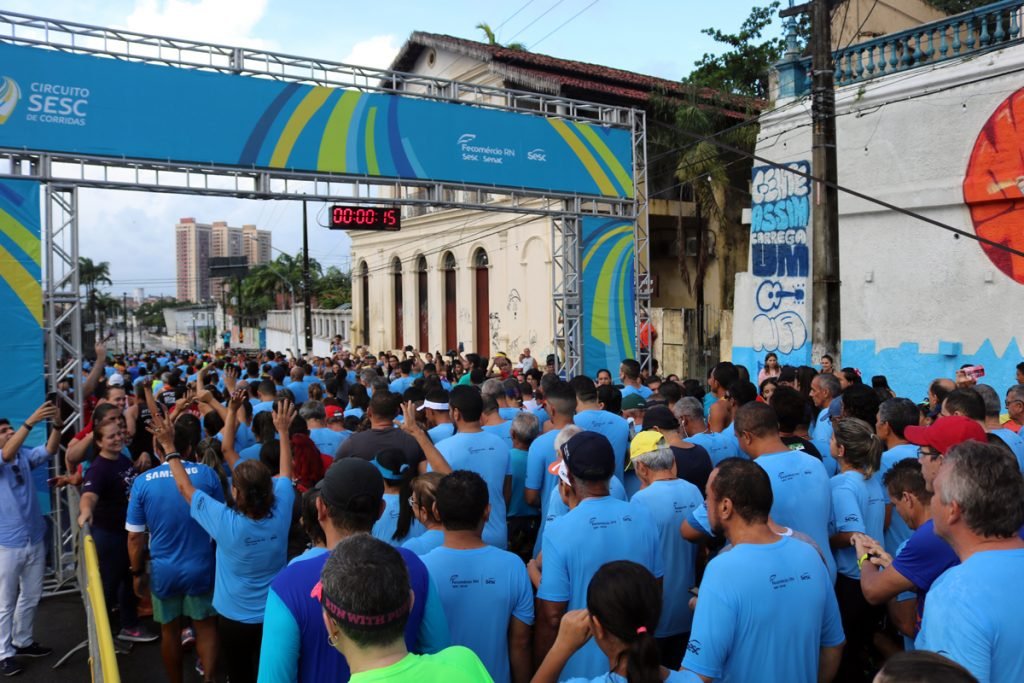 Sesc RN celebra o Dia do Trabalhador com a tradicional corrida do comerciário
