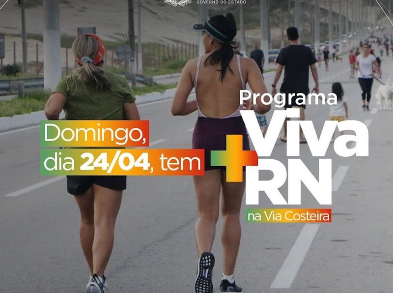 Viva+RN Via Costeira acontece neste domingo (24)