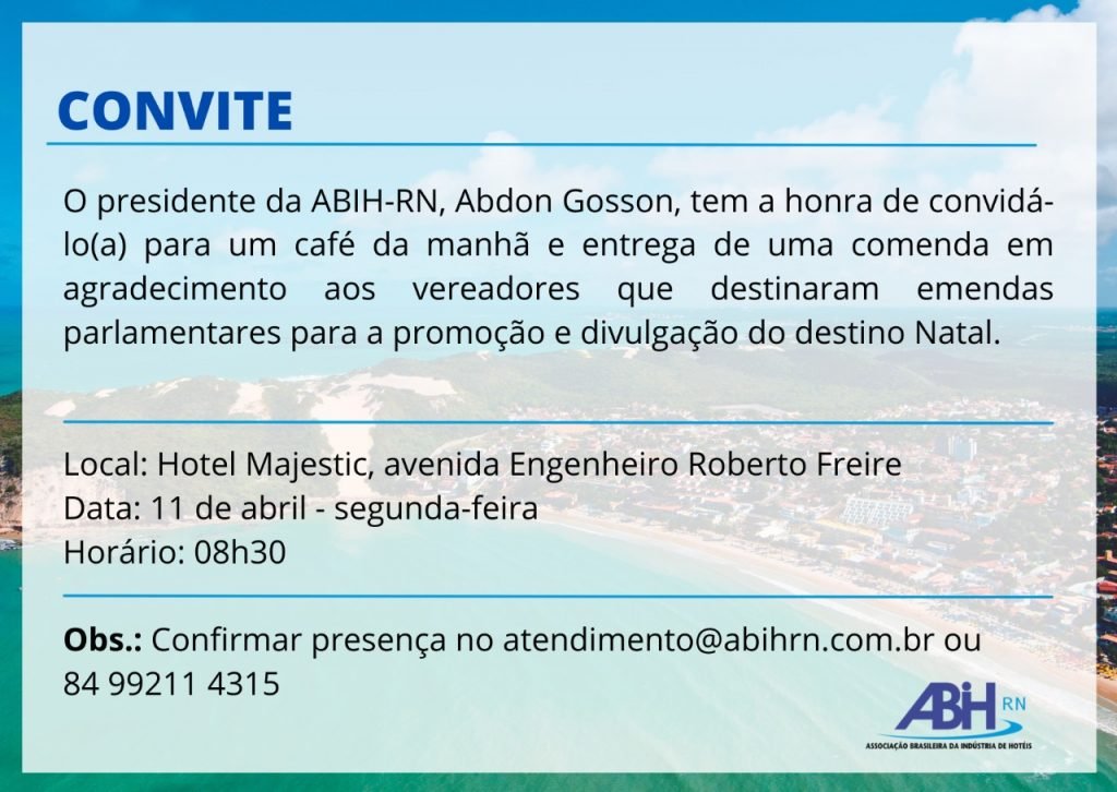 ABIH presta homenagem aos vereadores por emendas para a promoção de Natal