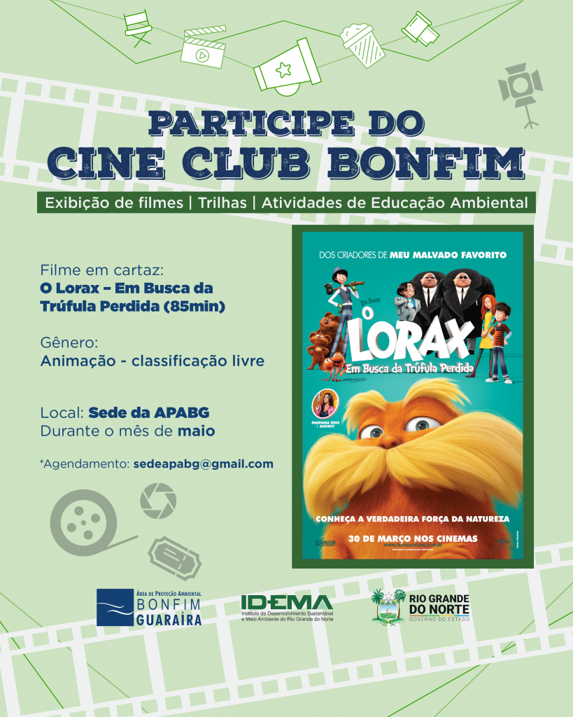 Educação Ambiental: Idema lança o Projeto Cine Club do Bonfim