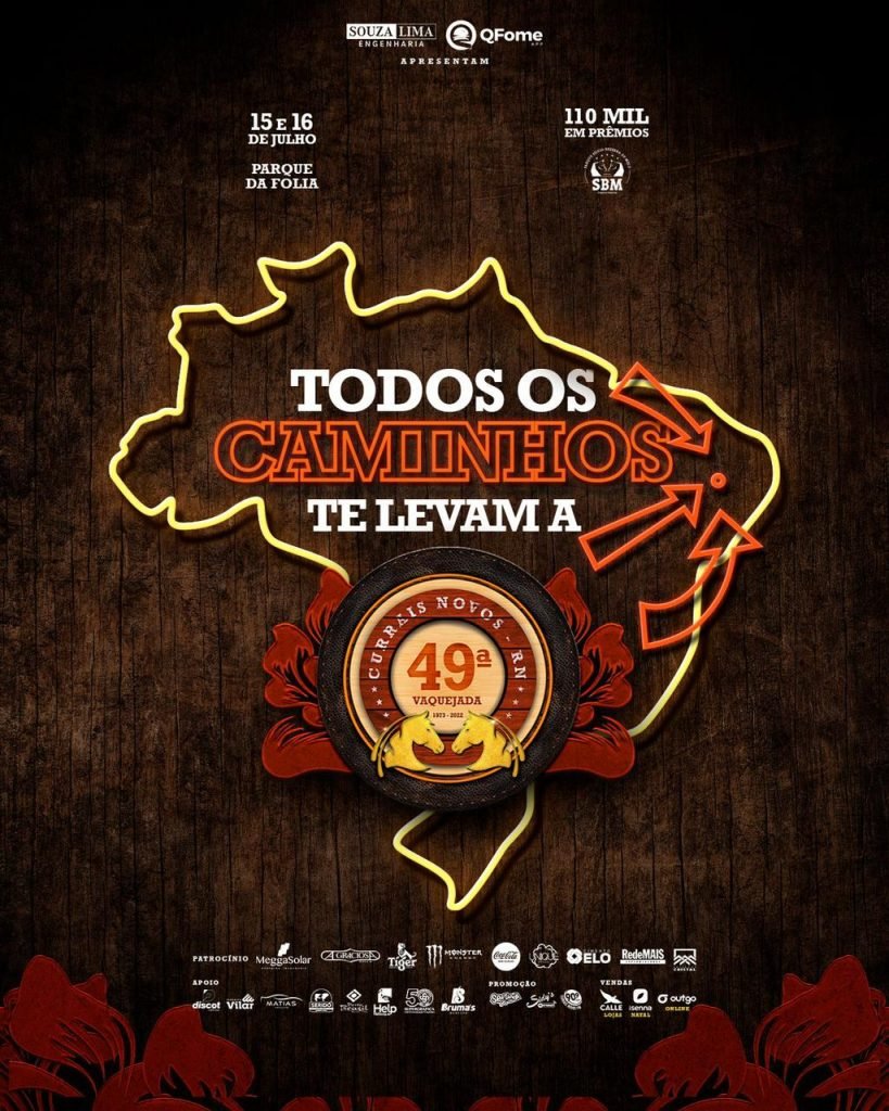 “Todos os caminhos te levam ao berço da vaquejada em Currais Novos RN”