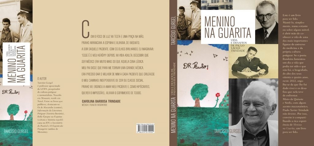 Médico Paulo Xavier Trindade lança livro sobre a sua história de vida e trajetória profissional