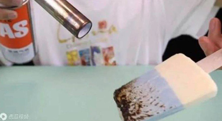 Polêmica nas redes sociais: sorvetes que não derretem nem com maçarico são investigados