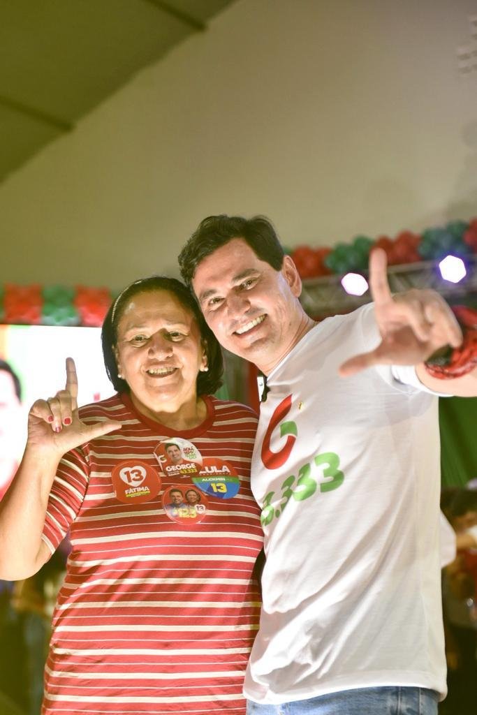 Fátima Bezerra prestigia lançamento candidatura de George Soares a estadual junto com prefeitos, Walter Alves e Carlos Eduardo