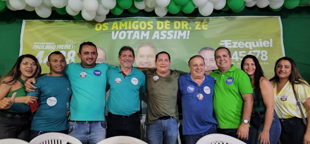 Paulinho Freire recebe apoio do prefeito Dr. Zé Antônio e mais 10 vereadores