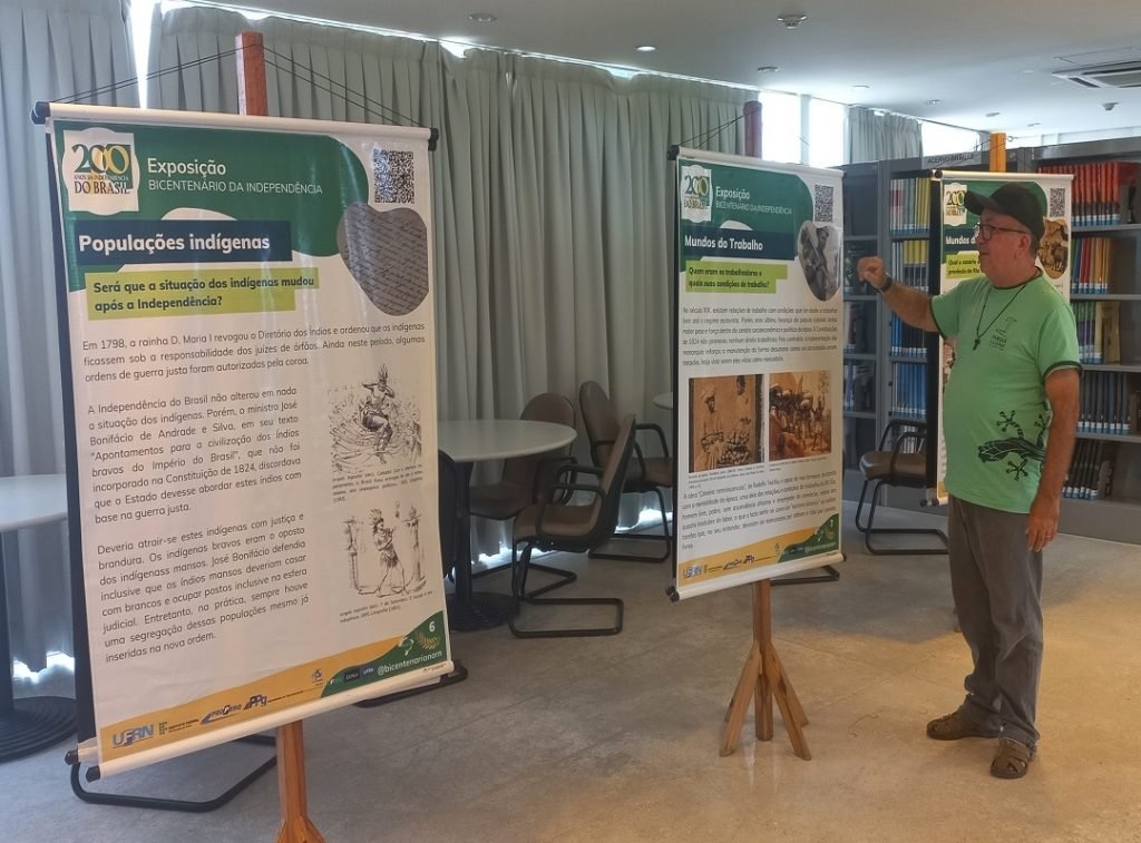 Exposição sobre bicentenário da independência do Brasil está aberta ao público no Parque da Cidade