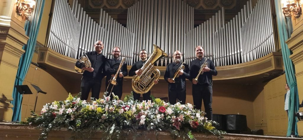 Quinteto Metais do Cerrado apresenta a turnê nacional