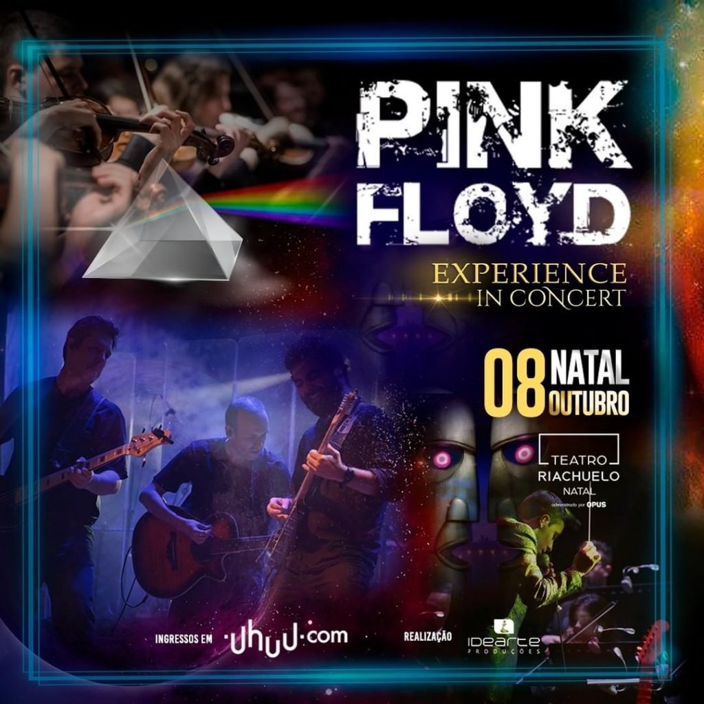 Espetáculo apresenta músicas do Pink Floyd dia 8 no Teatro Riachuelo