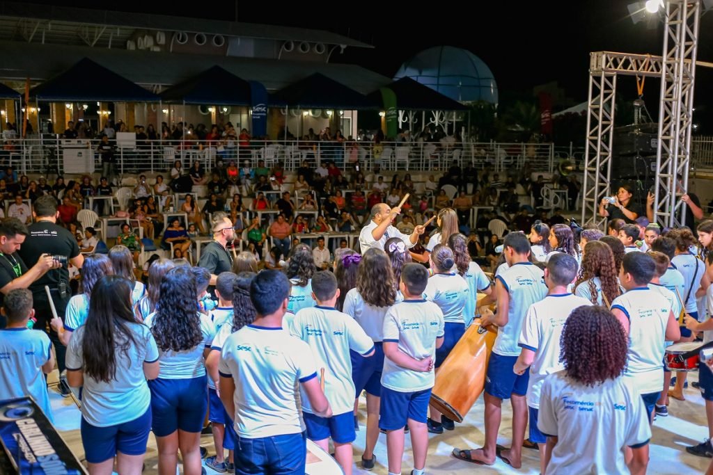 Aldeia Sesc Seridó 2022 arrecada mais de 2 mil quilos de alimentos em sua abertura