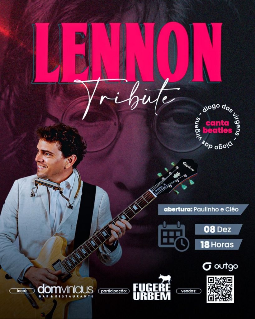 Diogo das Virgens presta homenagem a John Lennon