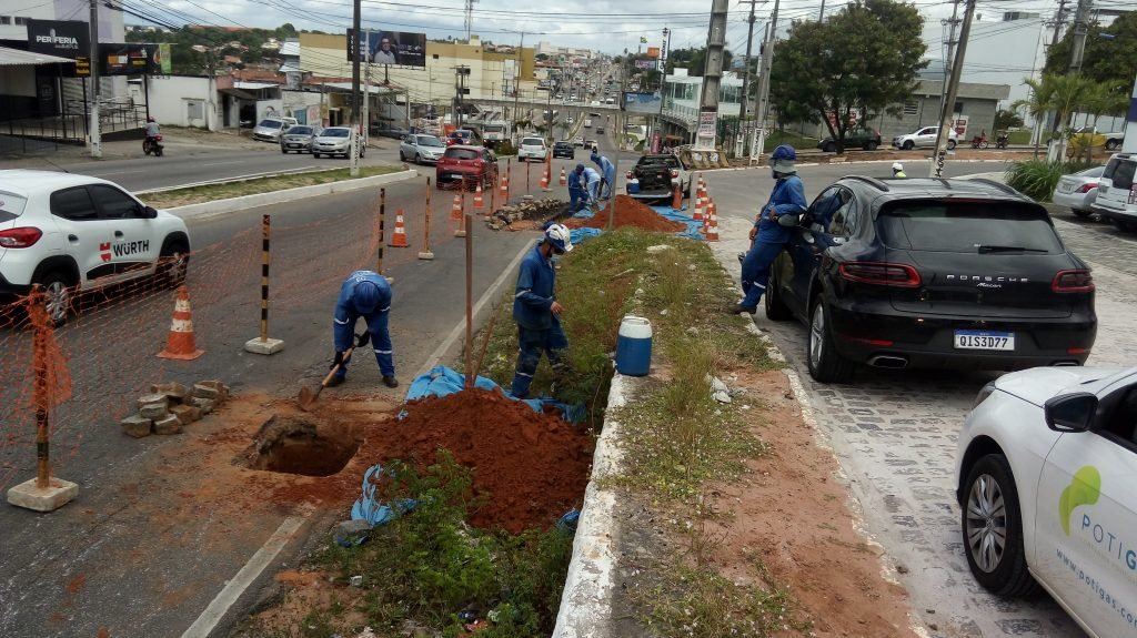 Potigás realiza maior lançamento de rede de sua história