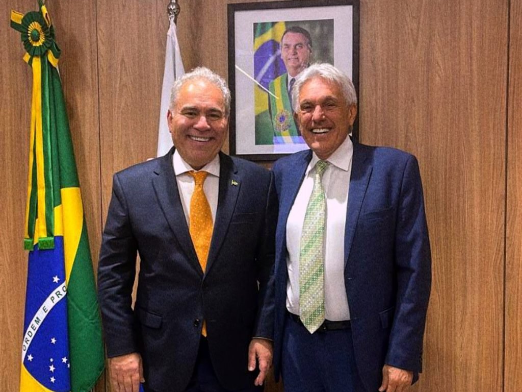 Saúde do RN é pauta em reunião do Ministro Queiroga com deputado João Maia
