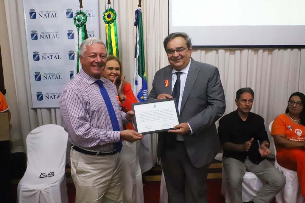 Natal recebe comenda da Argentina por ações de proteção às mulheres