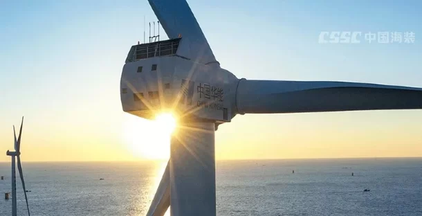 China trabalha em usina eólica com maior capacidade energética do planeta