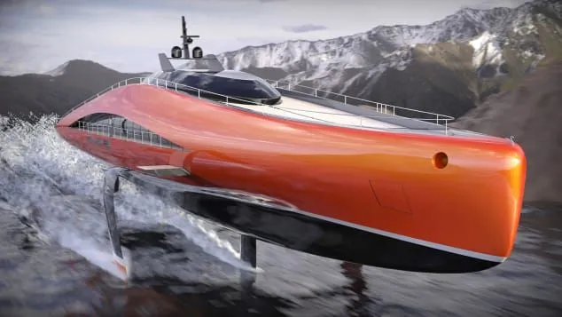 Luxo e velocidade: Superiate de R$ 434 milhões pode “voar” sobre a água