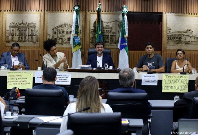 Debate na Câmara de Natal levanta problemas da educação municipal