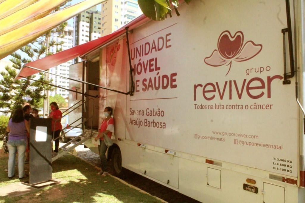 Grupo Reviver divulga calendário de mamografias de abril