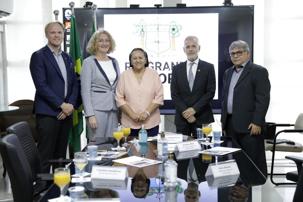 Governadora Fátima Bezerra recebe cônsul-geral da Noruega no Brasil