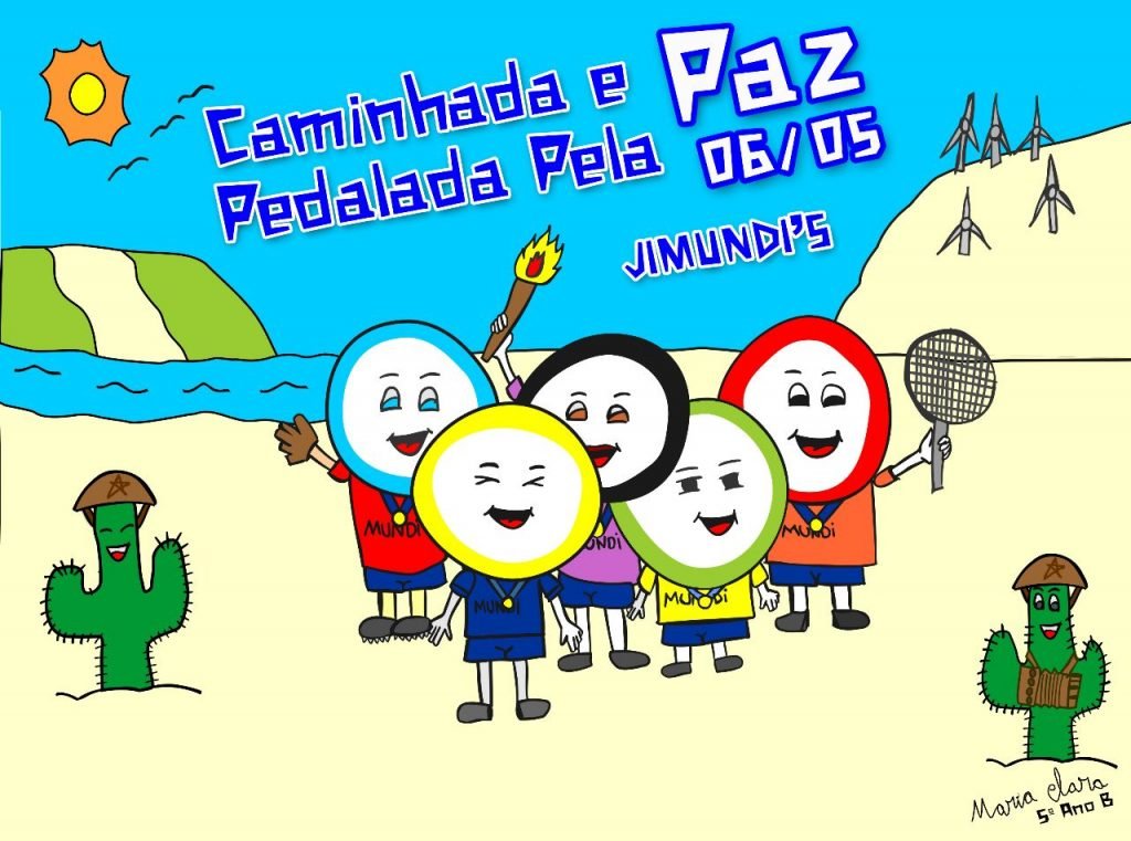 Caminhada pela Paz do Mundi Colégio e Curso mobiliza a Zona Norte neste sábado