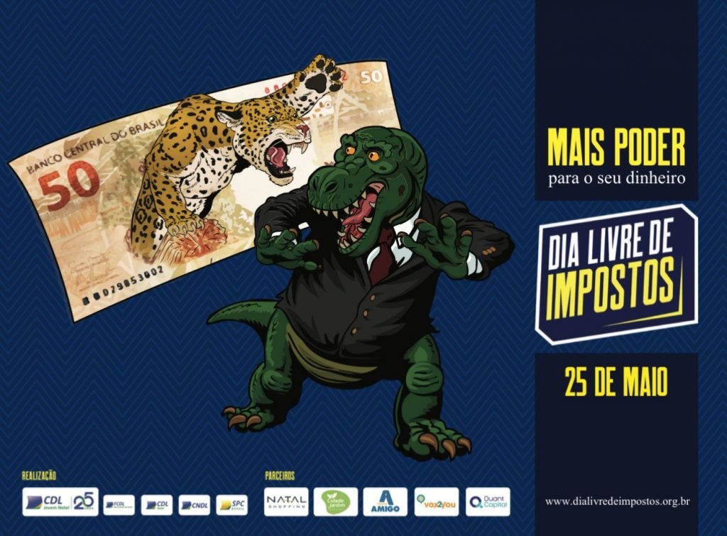 Dia Livre de Impostos será realizado em Natal no próximo dia 25 de maio